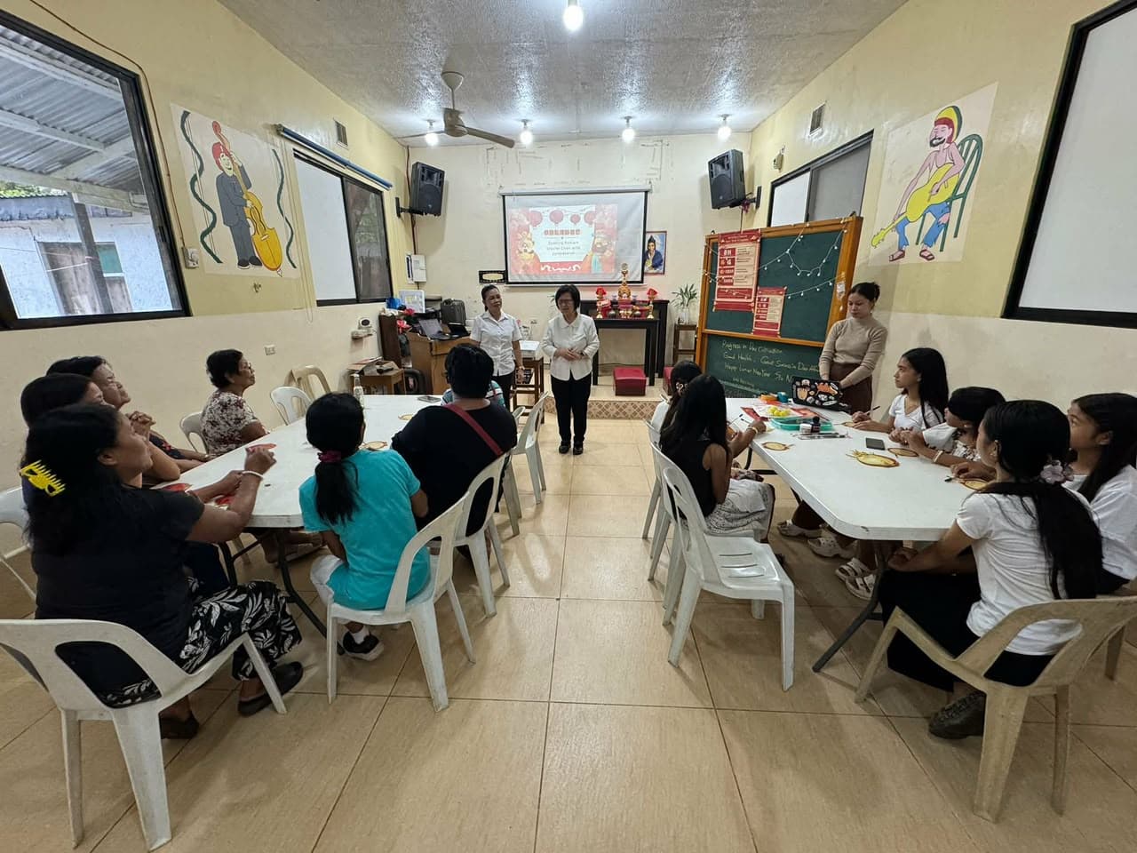 Conference hall — setup